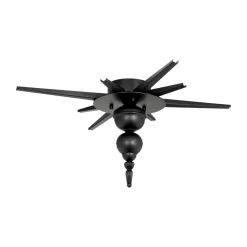 Baldakin Flash Your Lamps Deluxe, svart, 8 armer