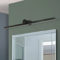 Beauty LED-speilbelysning, bredde 101 cm, svart