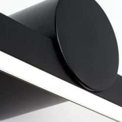 Beauty LED-speilbelysning, bredde 101 cm, svart