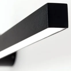 Beauty LED-speilbelysning, bredde 101 cm, svart