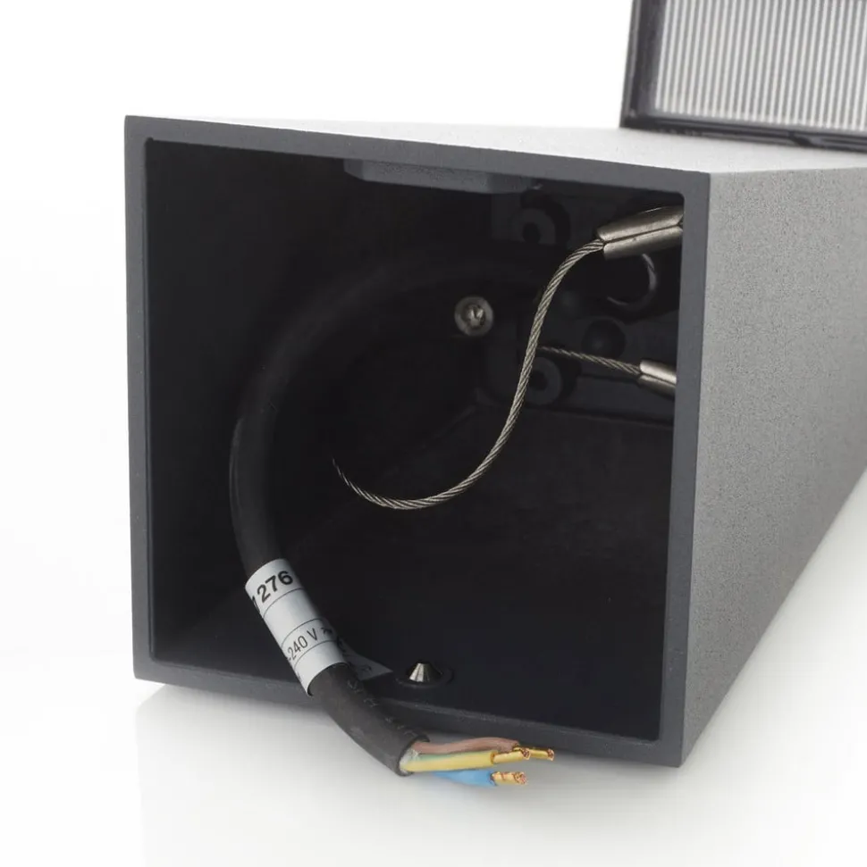 BEGA 84108 - LED-sokkellampe grafitt, 3 000 K