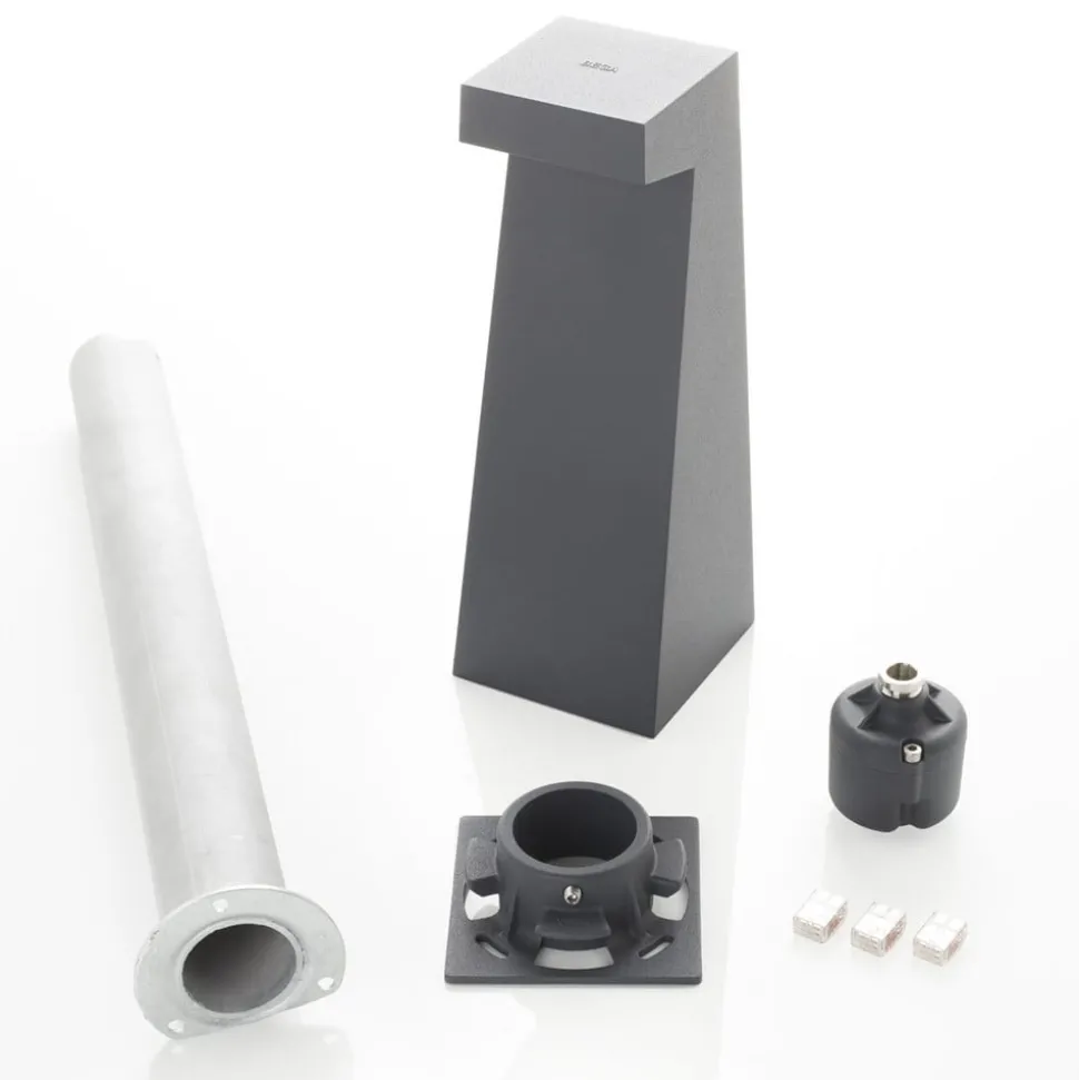 BEGA 84108 - LED-sokkellampe grafitt, 3 000 K