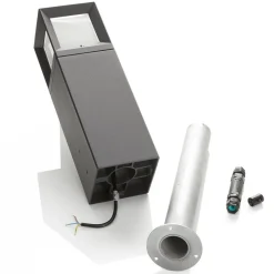 BEGA 84604 - LED-sokkellampe grafitt, 3 000 K