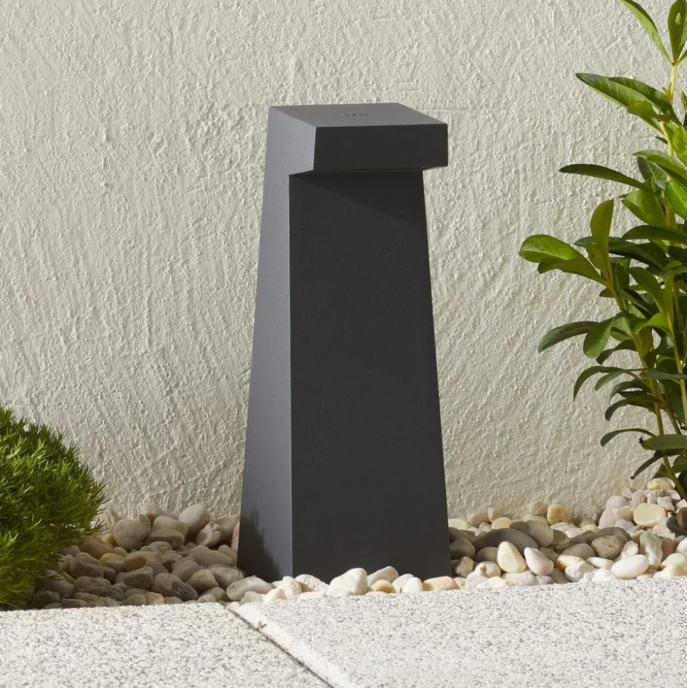 BEGA 77276 - LED-sokkellampe grafitt, 3 000 K