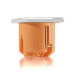 BEGA Accenta veggmontering kantet ring hvit 160lm