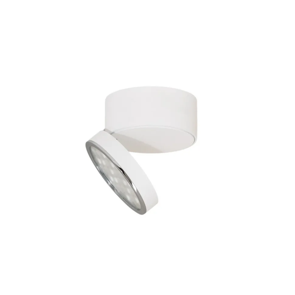 Bega downlight 51312.1, hvit, metall, DALI-svingbar