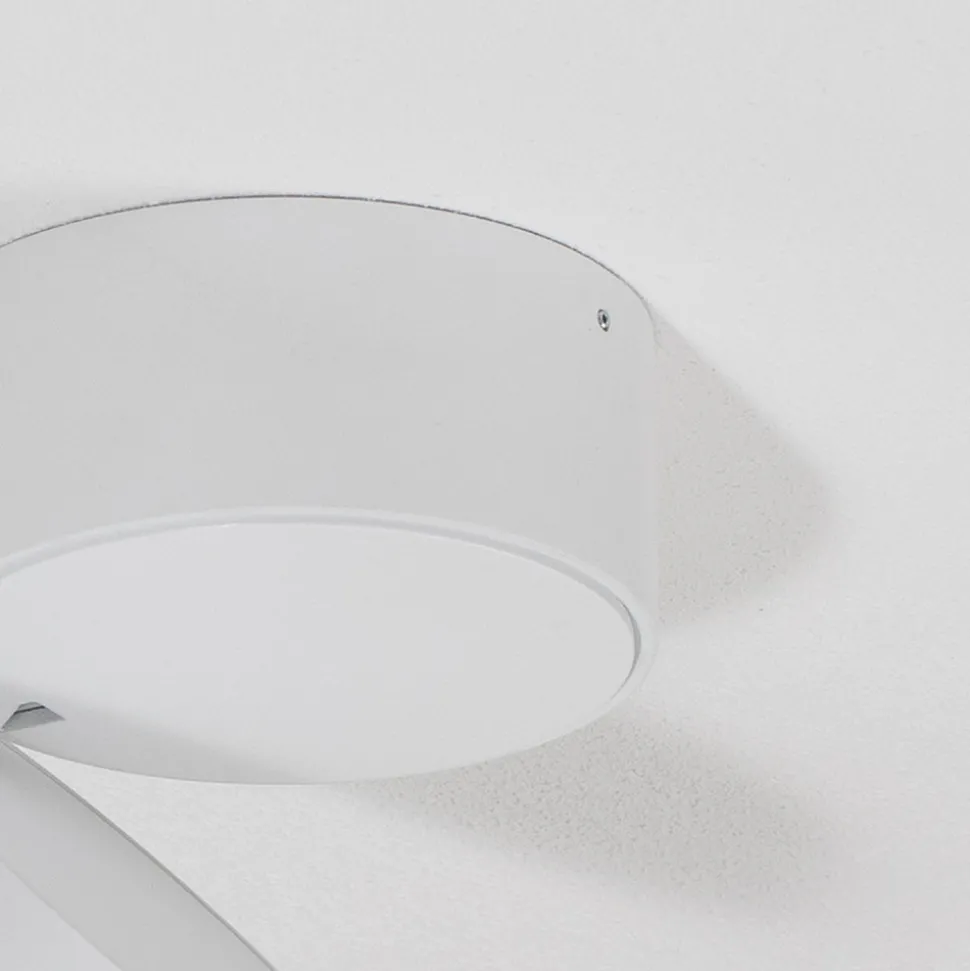 Bega downlight 51312.1, hvit, metall, DALI-svingbar