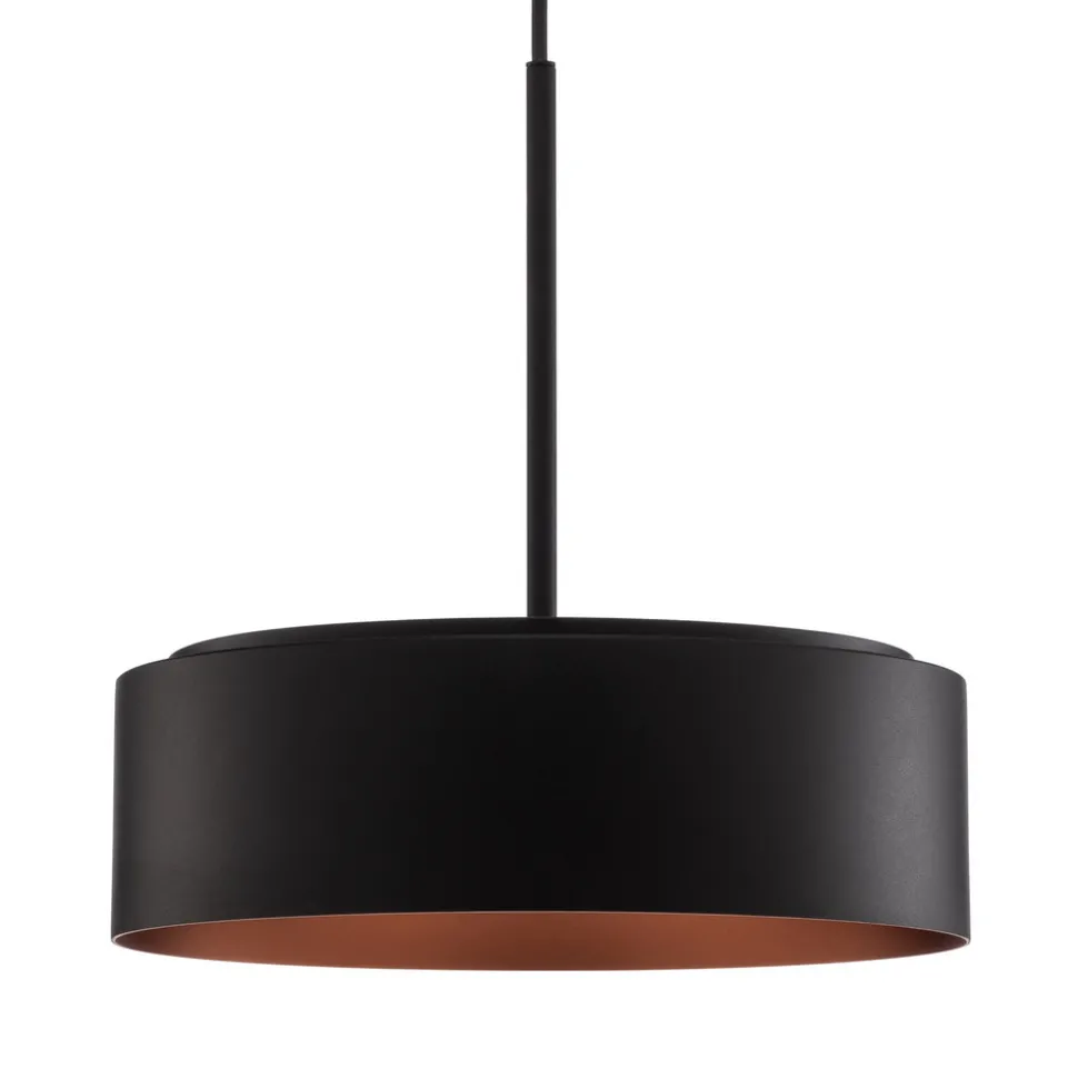 Bega hengelampe Studio Line Ø 36 cm svart-kobber DALI