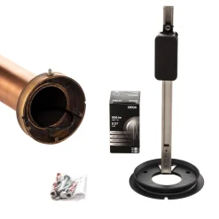 BEGA 84072K3 Kobber-asymmetrisk armatur for lysvei