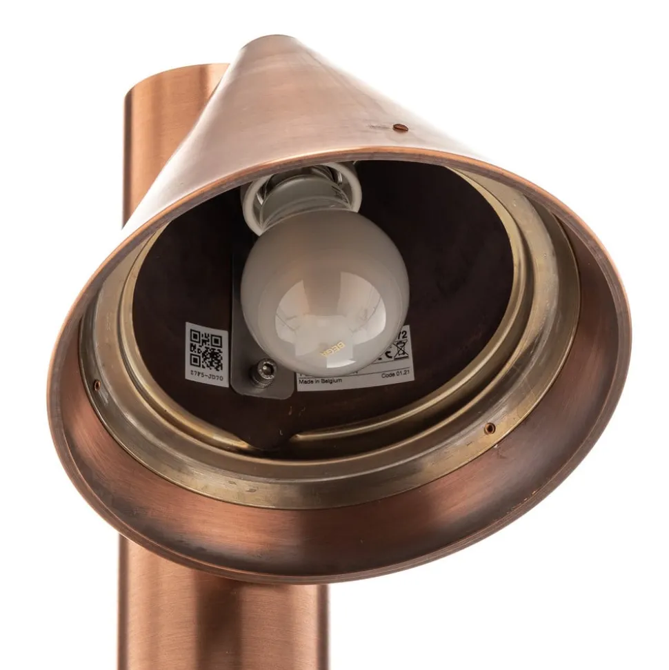 BEGA 84072K3 Kobber-asymmetrisk armatur for lysvei