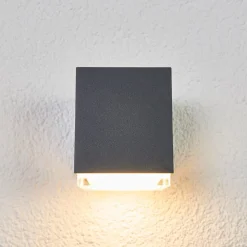 BEGA 33405K3 LED-utevegglampe, grafitt 3000K down