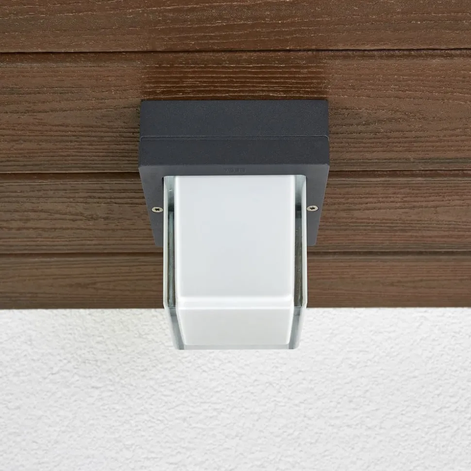 BEGA 22432K3 utendørs LED-vegglampe, grafitt 3000K