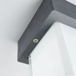 BEGA 22432K3 utendørs LED-vegglampe, grafitt 3000K