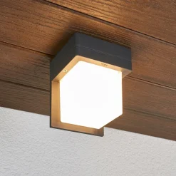 BEGA 33327K3 utendørs LED-vegglampe, grafitt 3000K