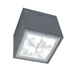 BEGA 66157K3 utendørs taklampe, grafitt 3000K 38°