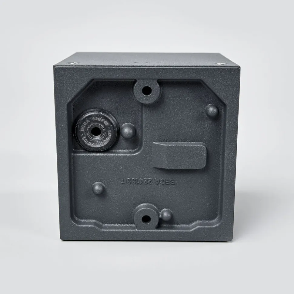 BEGA 66157K3 utendørs taklampe, grafitt 3000K 38°