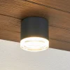 BEGA 66056K3 utendørs taklampe, grafitt 3000K 62°