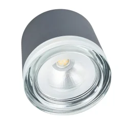 BEGA 66056K3 utendørs taklampe, grafitt 3000K 62°