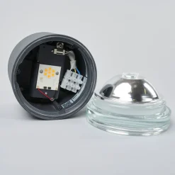 BEGA 66056K3 utendørs taklampe, grafitt 3000K 62°