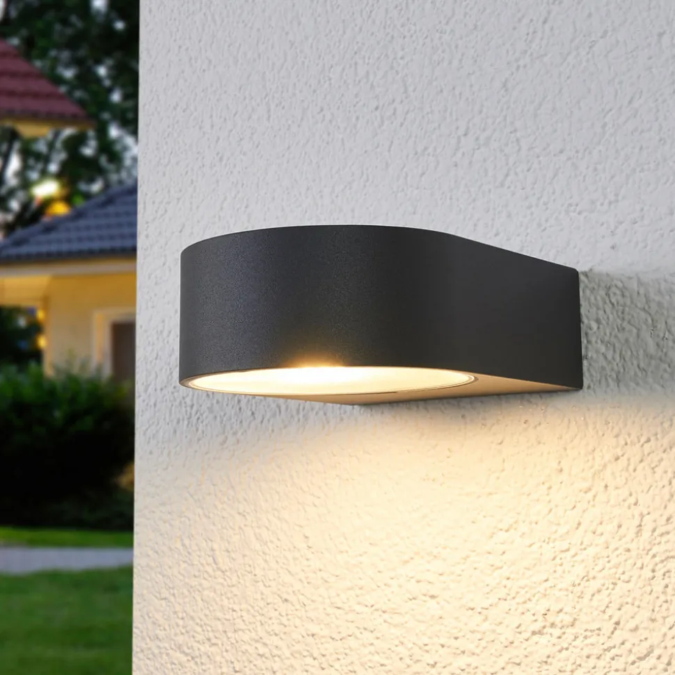 BEGA 33224K3 utevegglampe, grafitt 3000K, 1 side