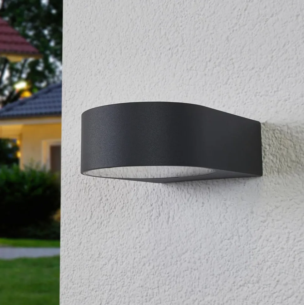 BEGA 33224K3 utevegglampe, grafitt 3000K, 1 side