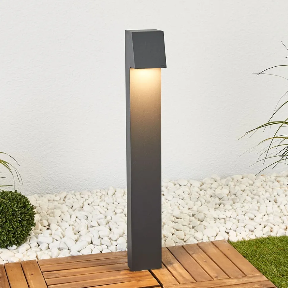 BEGA 77237K3 veilampe kantet grafitt 3000K down