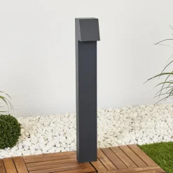 BEGA 77237K3 veilampe kantet grafitt 3000K down