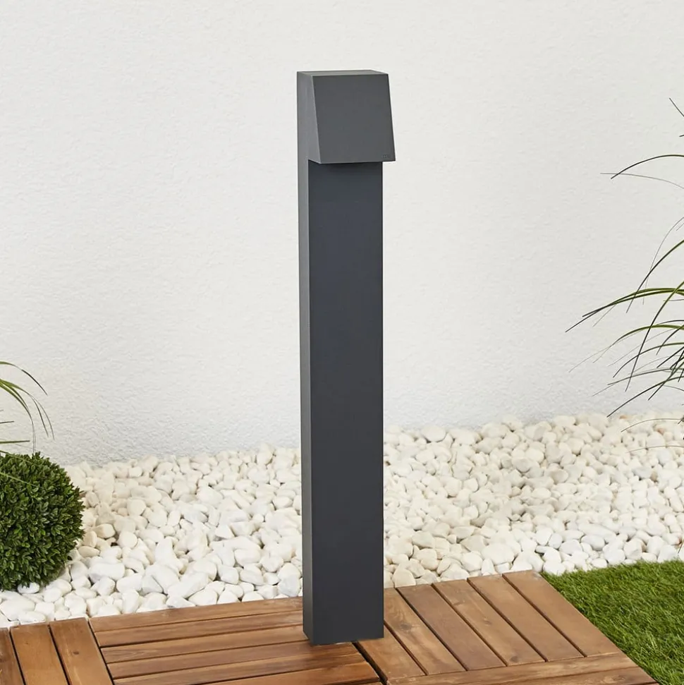 BEGA 77237K3 veilampe kantet grafitt 3000K down