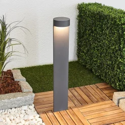 BEGA 77263K3 veilampe rund grafitt 3000K down