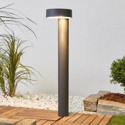 BEGA 77218K3 veilampe rund grafitt 3000K down