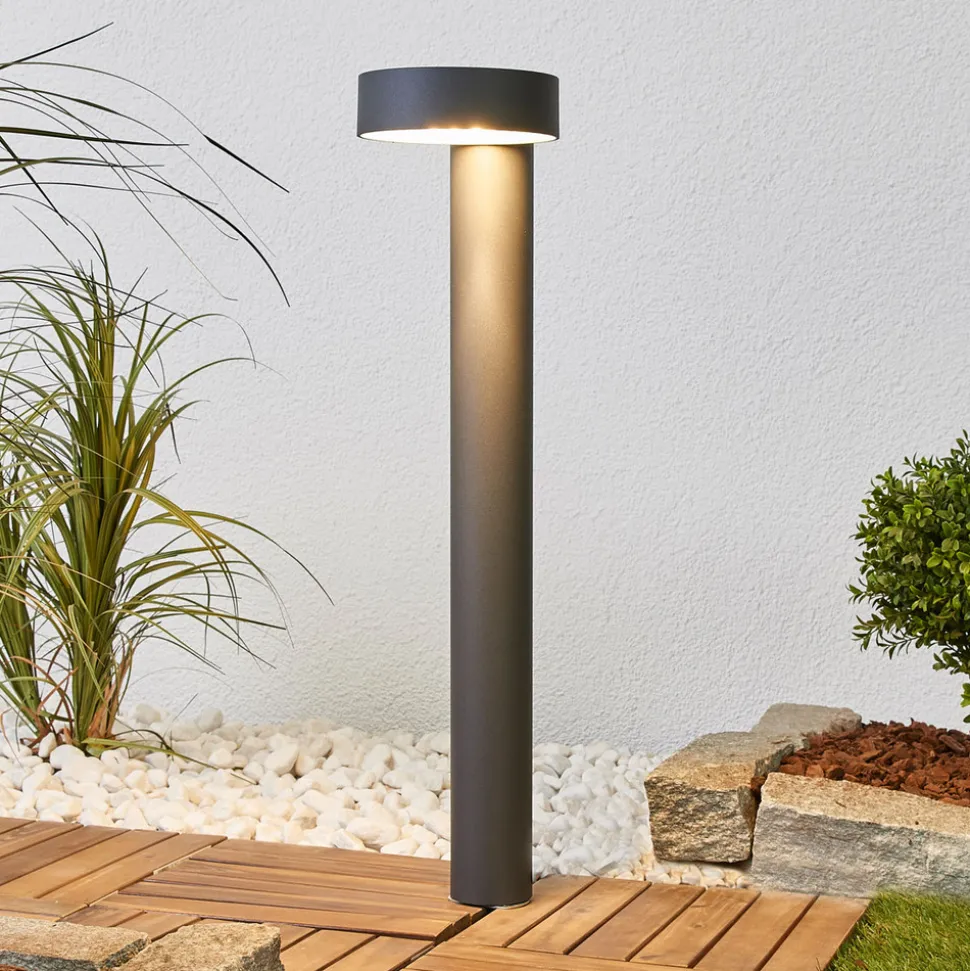 BEGA 77218K3 veilampe rund grafitt 3000K down