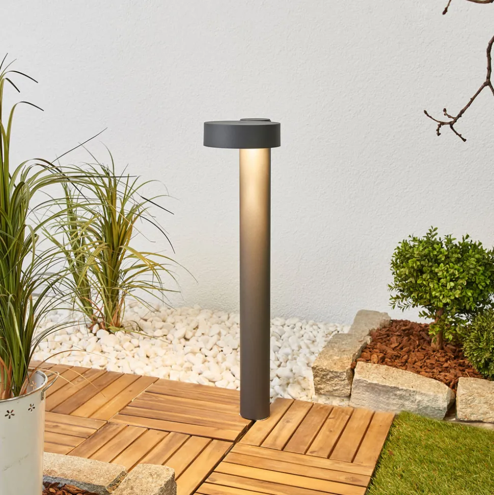 BEGA 77218K3 veilampe rund grafitt 3000K down