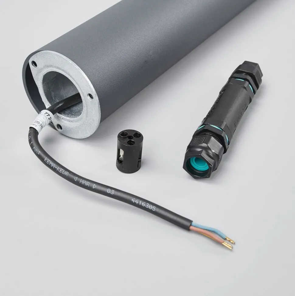 BEGA 77218K3 veilampe rund grafitt 3000K down