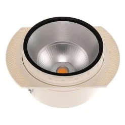 Bega LED innfelt takspot Studio Line, aluminium, støpt aluminium