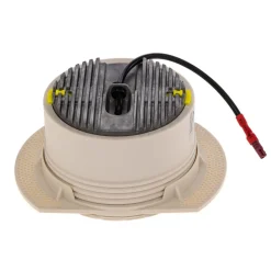 Bega LED innfelt takspot Studio Line, hvit/messing, støpt aluminium