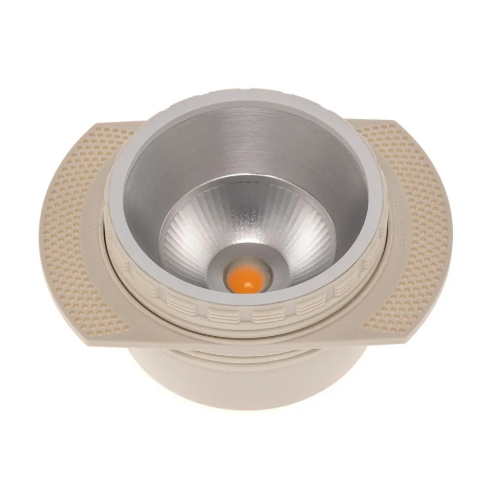 Bega LED innfelt takspot Studio Line, aluminium, støpt aluminium