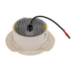 Bega LED innfelt takspot Studio Line, svart/messing, aluminium