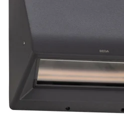 BEGA LED-gulvmontert armatur 85118K3 grafitt aluminiumsstøpe DALI, 830