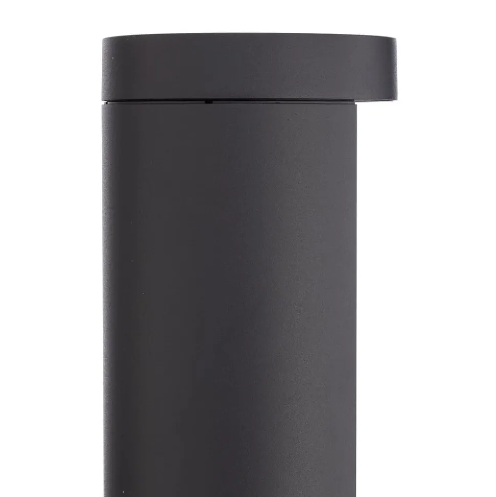 Bega LED-sokkellampe 84749, grafitt, støpt aluminium, glass