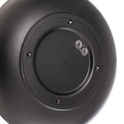 Bega LED-speil Studio Line svart-messing, Ø 50 cm