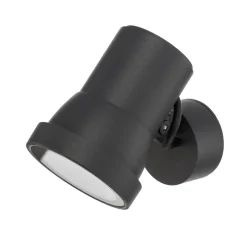 Bega LED-spotlight 84951 K3, av/på, grafitt, støpt aluminium