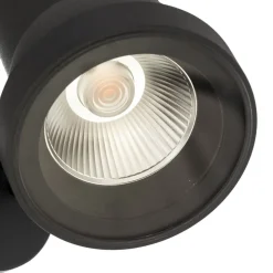 Bega LED-spotlight 84951 K3, av/på, grafitt, støpt aluminium