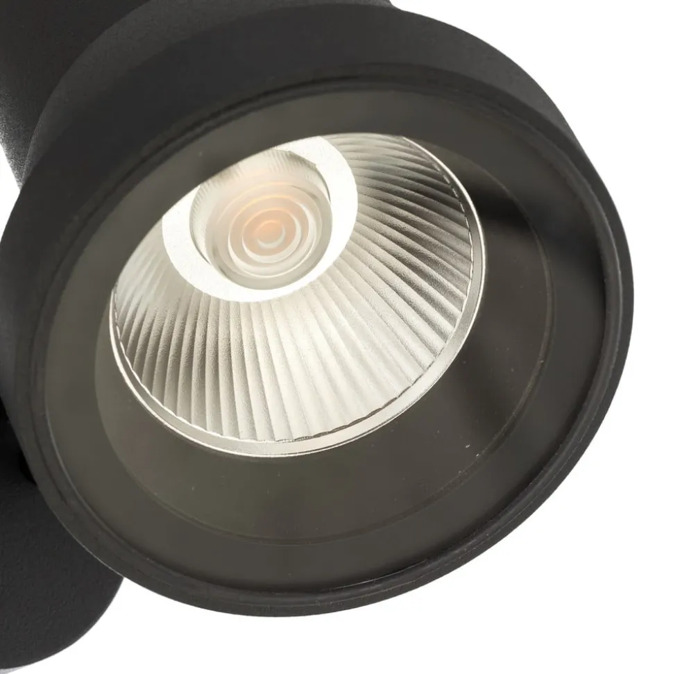 Bega LED-spotlight 84951 K3, av/på, grafitt, støpt aluminium