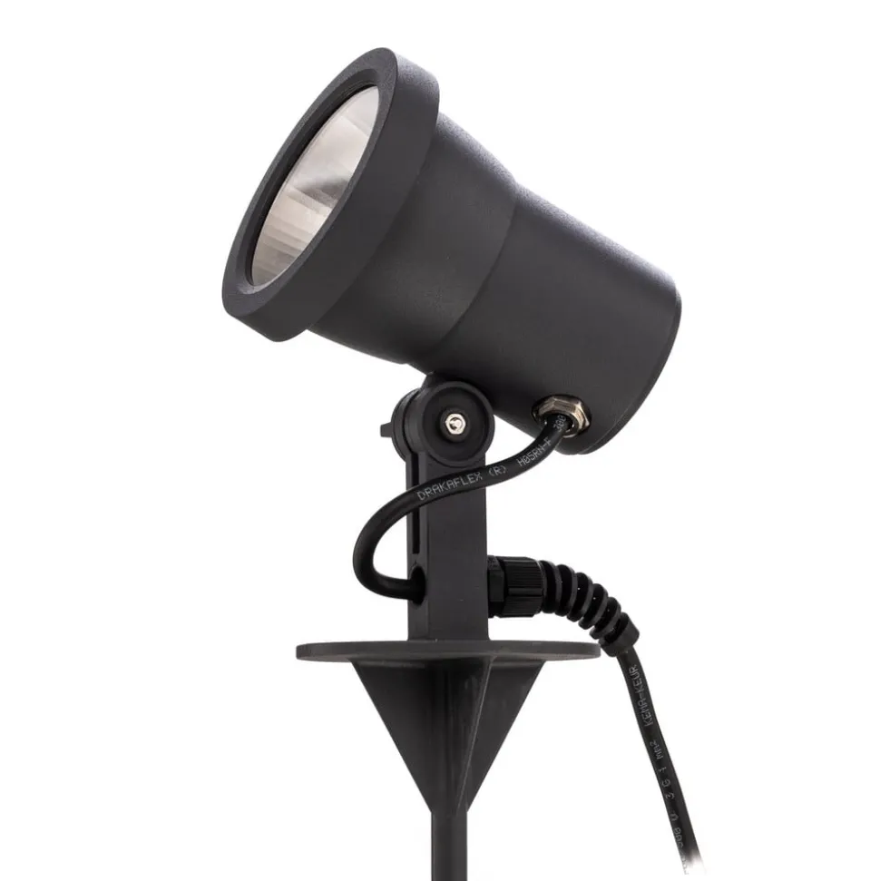 Bega utendørs spot 85009, grafitt, støpt aluminium, støpsel