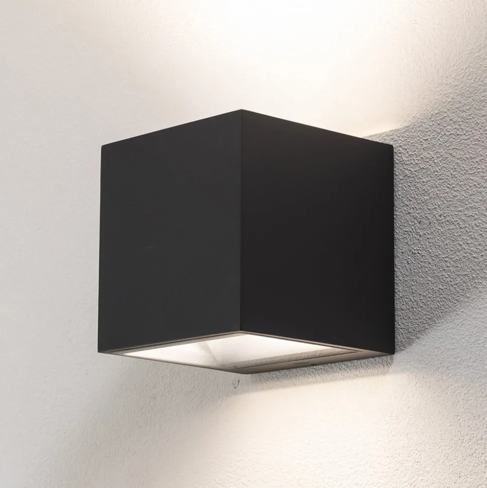 Bega utendørs vegglampe 24135 K3, grafitt, opp/ned, DALI