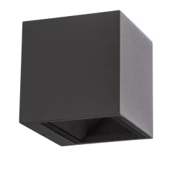 Bega utendørs vegglampe 24135 K3, grafitt, opp/ned, DALI