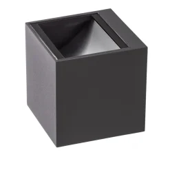 Bega utendørs vegglampe 24135 K3, grafitt, opp/ned, DALI