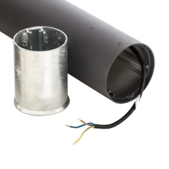 Bega veilampe 84417 K3, grafitt, 3000 K, støpt aluminium