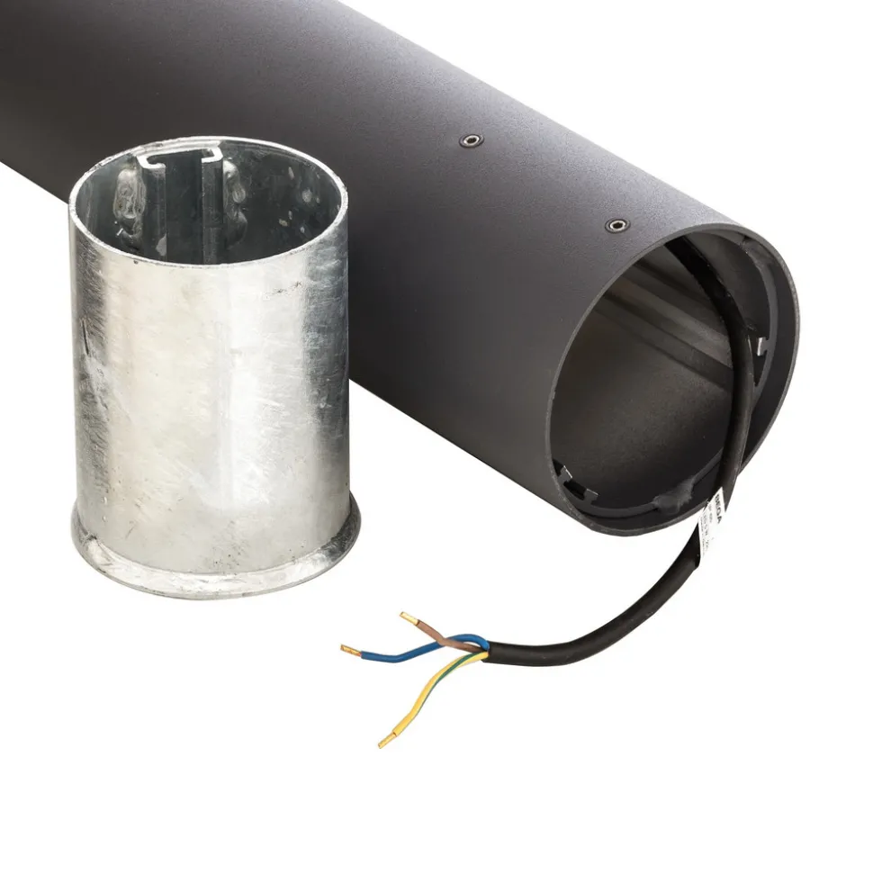 Bega veilampe 84417 K3, grafitt, 3000 K, støpt aluminium