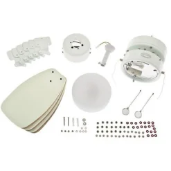 Belyst takventilator Flora Royale